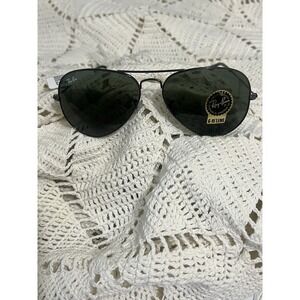 RAY‎ BAN RB3025 Gunmetal Aviator 58 mm Unisex  Sunglasses